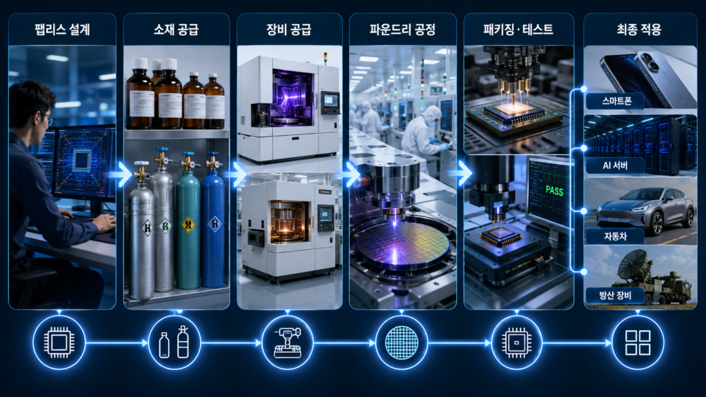 반도체 공급망은 거대한 생태계