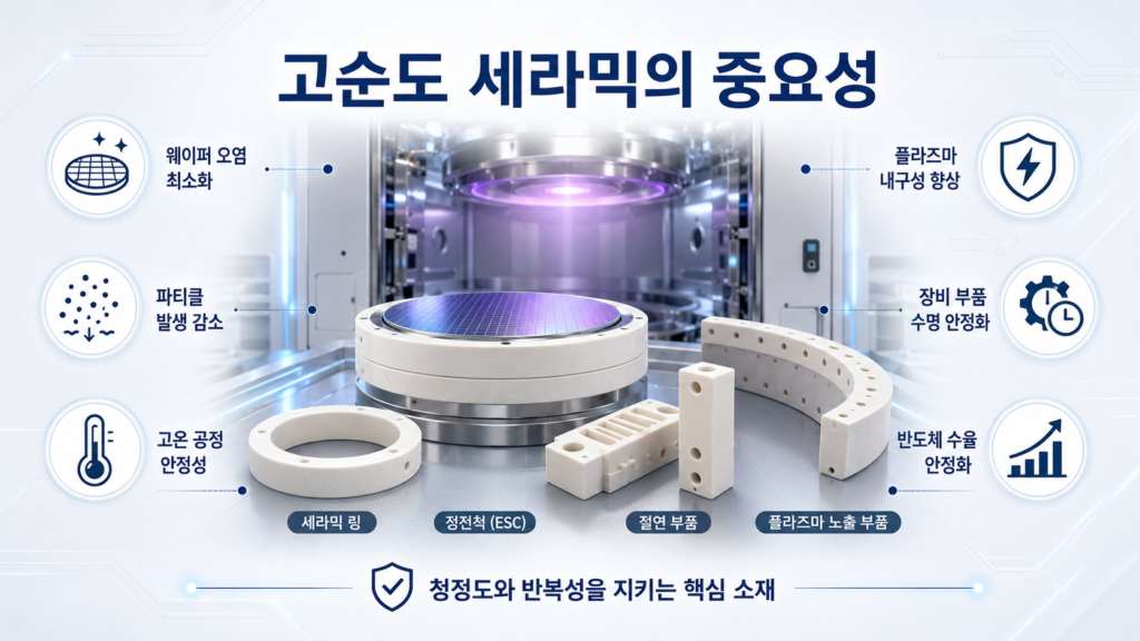 
고순도 세라믹이 중요한 이유