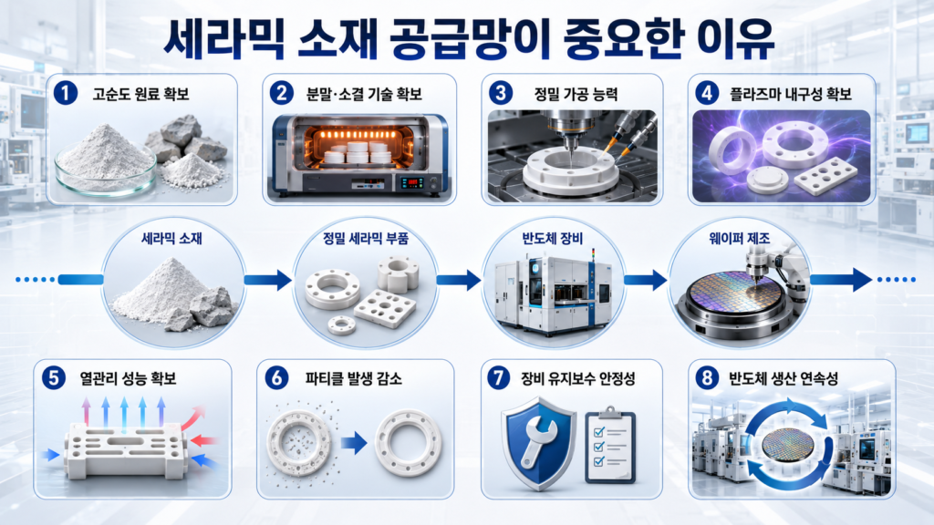 세라믹 공급망이 중요한 이유
