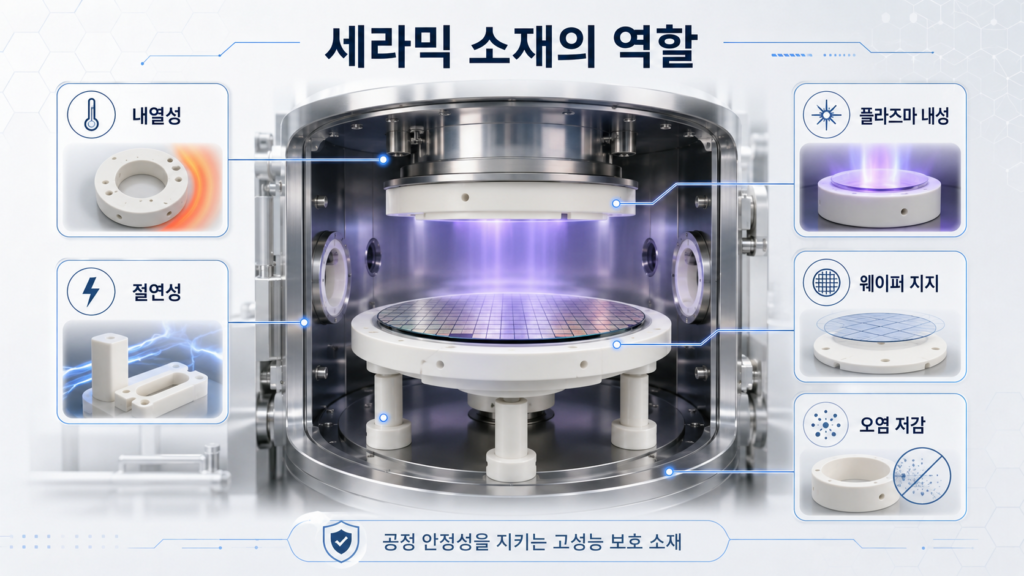 세라믹 소재의 역할
