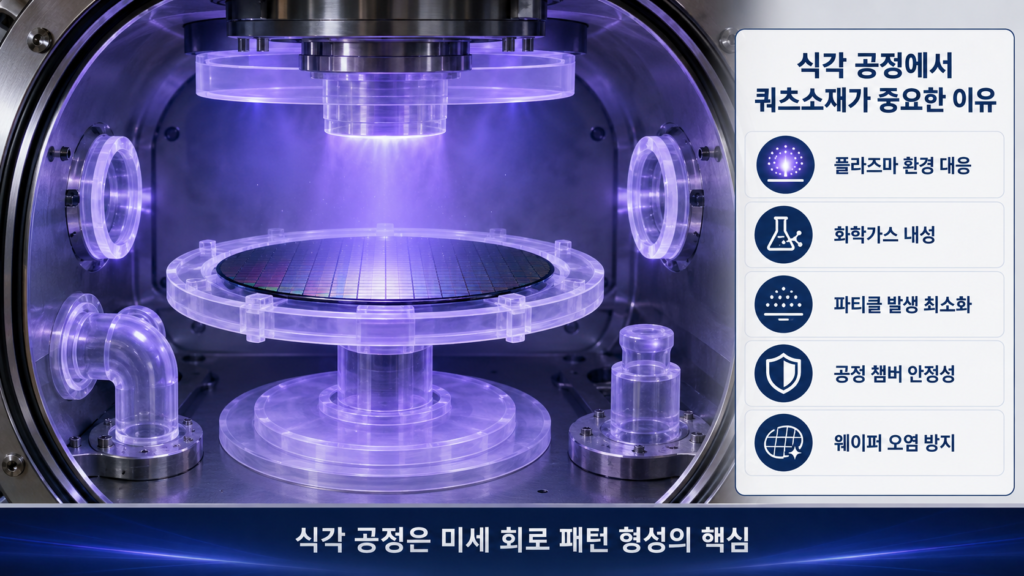 식각 공정에서 쿼츠소재가 중요한 이유
