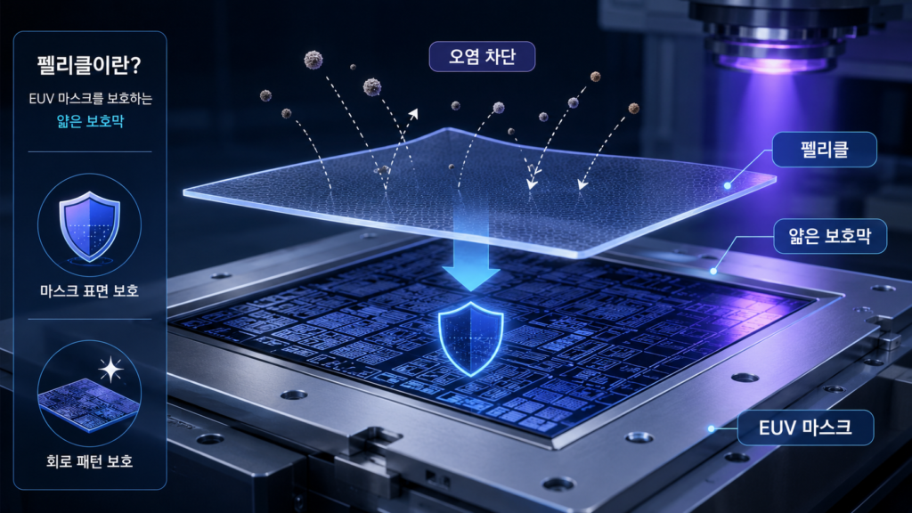 펠리클은 EUV 마스크에서 가장 중요한 요소
