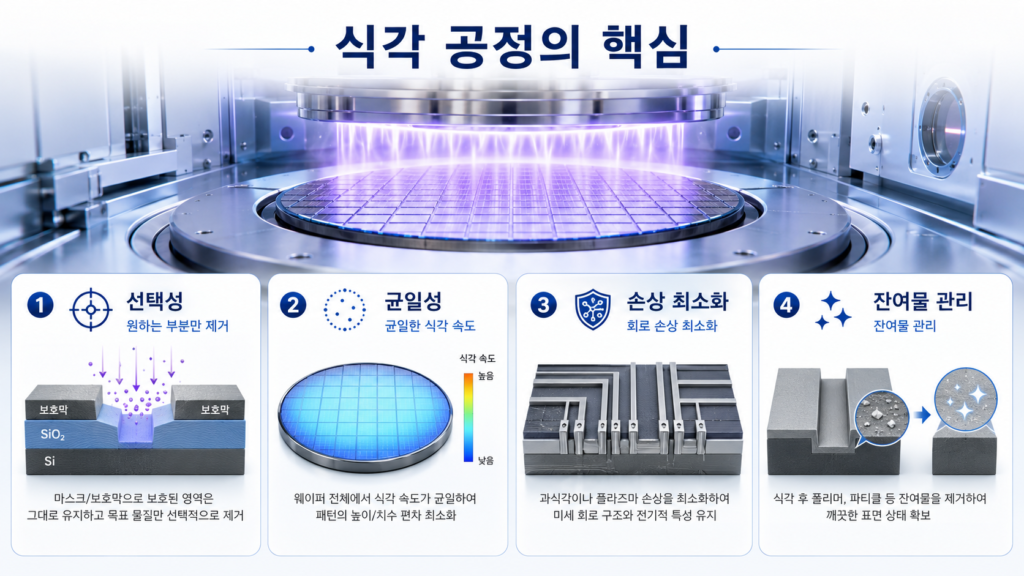 식각용 특수가스의 순도와 조성은 반도체 수율에 직접적인 영향을 줄 수 있다
