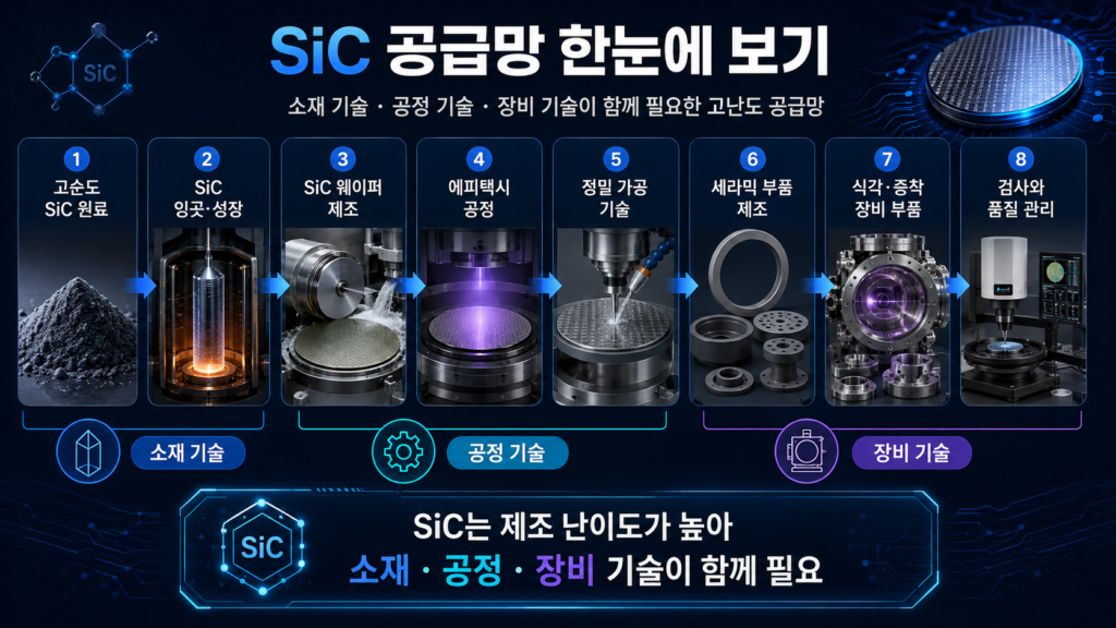 SiC 공급망
