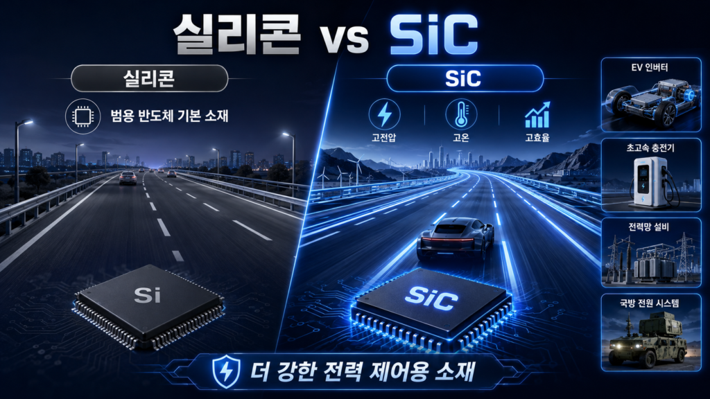 고속도로에 비유되는 SiC
