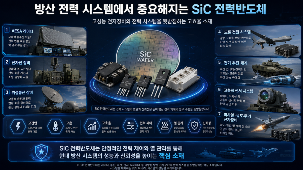 방산 반도체와 SiC

