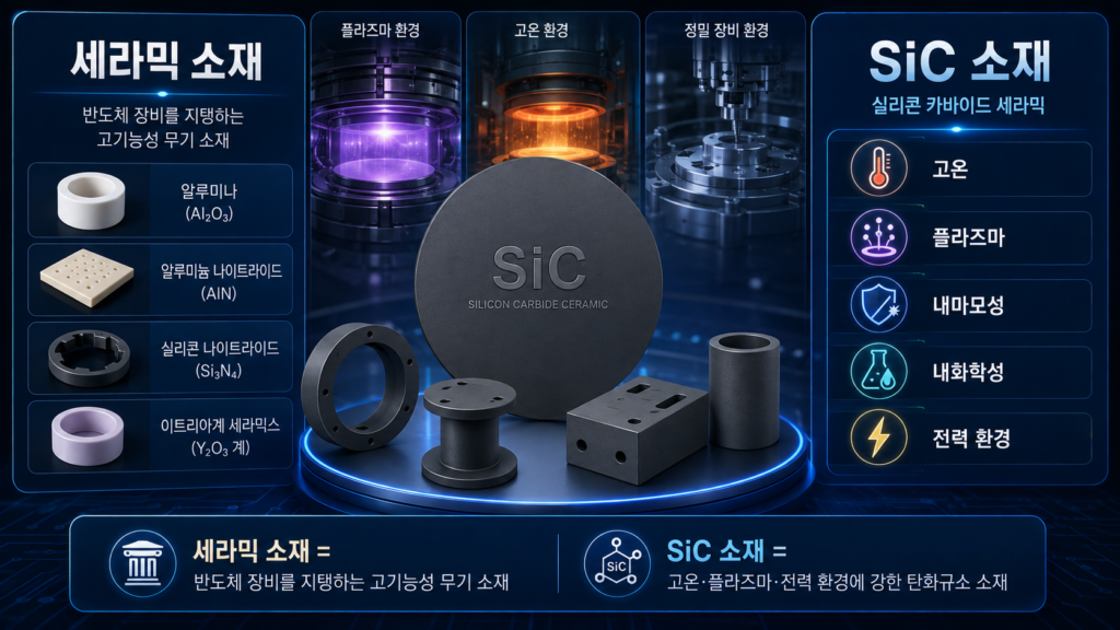 세라믹 소재의 한 종류 SiC
