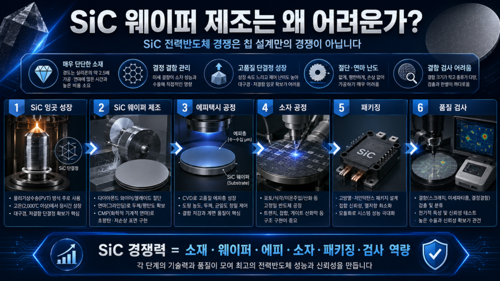 웨이퍼 제조와 SiC
